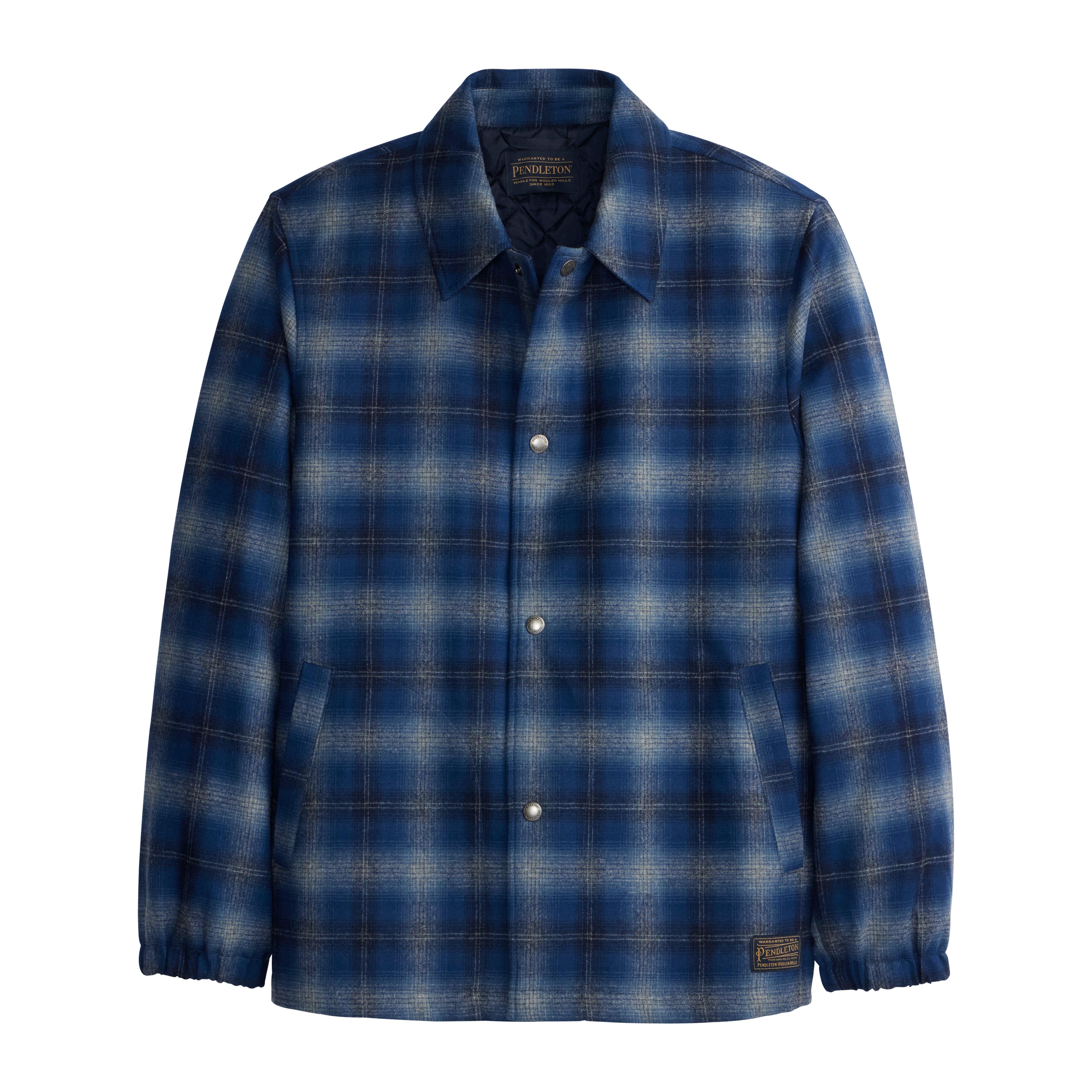 Quilted Coaches Jacket-32756